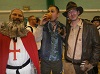 Nathan Head with Andy Jones The Last Crusade Cosplayers at Wales Comic Con April 2017
